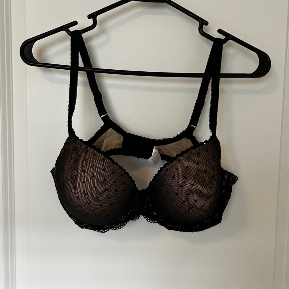 Wacoal Black Mesh Lace Bra